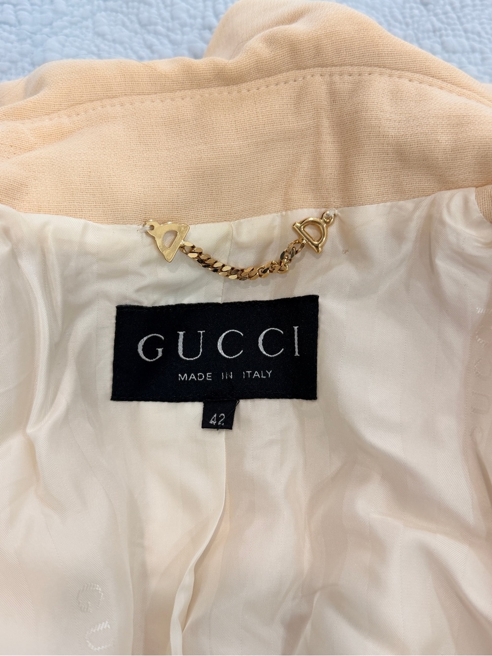 Gucci Cream Jacket
